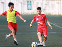 [ẢNH] Hai chiều cảm xúc sau loạt penalty đưa THPT Phùng Khắc Khoan vào vòng 1/8