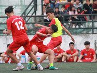 [ẢNH] Cởi nút thắt ghi bàn, ĐKVĐ Trương Định thắng tưng bừng 4-0