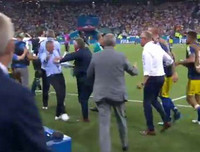 [ẢNH] Bị giễu cợt, đội Thụy Điển lao vào đòi tẩn nhau với Đức