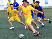 [ẢNH] Những khoảnh khắc ấn tượng chiều 23-10 giải bóng đá học sinh THPT Hà Nội