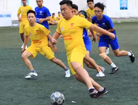 [ẢNH] Những khoảnh khắc ấn tượng chiều 23-10 giải bóng đá học sinh THPT Hà Nội