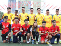 [Ảnh] Sôi nổi ngày khai màn sân chơi bóng đá học sinh THPT lớn nhất Hà Nội