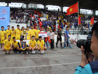 [Ảnh] Sôi nổi ngày khai màn sân chơi bóng đá học sinh THPT lớn nhất Hà Nội