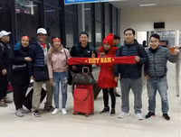 Hàng ngàn CĐV Việt Nam đang đổ về Thường Châu cổ vũ đội tuyển U23