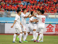 [ẢNH] Toàn cảnh chiến thắng đáng nhớ của U22 Việt Nam trước U22 Trung Quốc