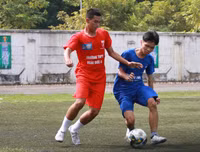 [ẢNH] So tài quyết liệt trong ngày khai mạc Giải bóng đá học sinh THPT Hà Nội 2019