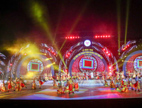 [ẢNH] Tối nay bắn pháo hoa 5 phút trong lễ khai mạc Đại hội thể thao toàn quốc 2018