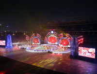 [ẢNH] Tối nay bắn pháo hoa 5 phút trong lễ khai mạc Đại hội thể thao toàn quốc 2018