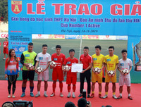 [ẢNH] Toàn cảnh lễ bế mạc, trao giải bóng đá học sinh Hà Nội 2019