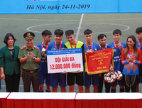 [ẢNH] Toàn cảnh lễ bế mạc, trao giải bóng đá học sinh Hà Nội 2019