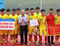 [ẢNH] Toàn cảnh lễ bế mạc, trao giải bóng đá học sinh Hà Nội 2019