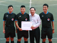 [ẢNH] Toàn cảnh lễ bế mạc, trao giải bóng đá học sinh Hà Nội 2019