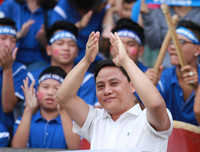 [ẢNH] THPT Lê Văn Thiêm, dù thế nào cổ động viên vẫn luôn ở bên các bạn!