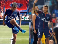 [Ảnh] Neymar ra mắt fans như ông hoàng, hoành tráng nhất lịch sử bóng đá Pháp