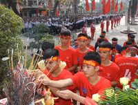 [ẢNH] Lễ xuất quân rộn ràng, rực rỡ sắc màu của thầy trò trường Phùng Khắc Khoan