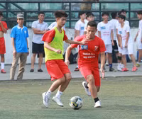 [ẢNH] THPT Ngô Sỹ Liên gây sốt khi hạ thuyết phục THPT Chu Văn An