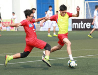 [ẢNH] THPT Ngô Sỹ Liên gây sốt khi hạ thuyết phục THPT Chu Văn An