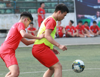 [ẢNH] THPT Ngô Sỹ Liên gây sốt khi hạ thuyết phục THPT Chu Văn An