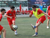 [ẢNH] THPT Ngô Sỹ Liên gây sốt khi hạ thuyết phục THPT Chu Văn An