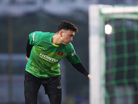 [ẢNH] Từ Thái Lan trở về, Đặng Văn Lâm phấn khích tập cùng ĐT Việt Nam