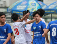 [ẢNH] ĐKVĐ THPT Trương Định bị chặn bước tiến