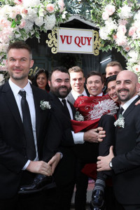 Những khoảnh khắc ấn tượng trong lễ vu quy của Á hậu Hoàng Oanh