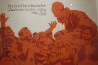 [Ảnh] Những bức tranh cổ động tuyệt đẹp vẽ Chủ tịch Hồ Chí Minh