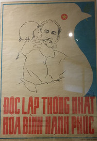 [Ảnh] Những bức tranh cổ động tuyệt đẹp vẽ Chủ tịch Hồ Chí Minh