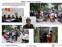 Hình ảnh người Hà Nội ứng xử văn minh, thanh lịch