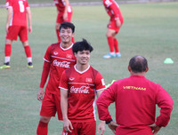 [ẢNH] Thầy trò Park Hang-seo hứng khởi trước ngày ra quân AFF Cup 2018