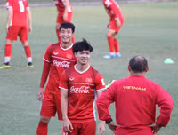 [ẢNH] Thầy trò Park Hang-seo hứng khởi trước ngày ra quân AFF Cup 2018