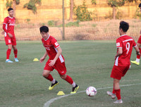 [ẢNH] Thầy trò Park Hang-seo hứng khởi trước ngày ra quân AFF Cup 2018