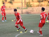 [ẢNH] Thầy trò Park Hang-seo hứng khởi trước ngày ra quân AFF Cup 2018