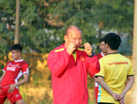 [ẢNH] Thầy trò Park Hang-seo hứng khởi trước ngày ra quân AFF Cup 2018