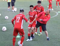 [ẢNH] Thầy trò Park Hang-seo hứng khởi trước ngày ra quân AFF Cup 2018