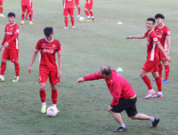 [ẢNH] Thầy trò Park Hang-seo hứng khởi trước ngày ra quân AFF Cup 2018