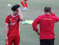 [ẢNH] Thầy trò Park Hang-seo hứng khởi trước ngày ra quân AFF Cup 2018