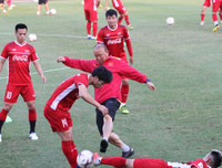 [ẢNH] Thầy trò Park Hang-seo hứng khởi trước ngày ra quân AFF Cup 2018