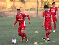 [ẢNH] Thầy trò Park Hang-seo hứng khởi trước ngày ra quân AFF Cup 2018