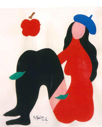 [Ảnh] Miền mỹ cảm trong tranh nude của Phạm Viết Hồng Lam