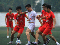 Chùm ảnh loạt trận khép lại vòng đấu bảng sáng 12-11