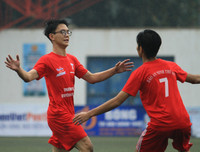 Chùm ảnh loạt trận khép lại vòng đấu bảng sáng 12-11