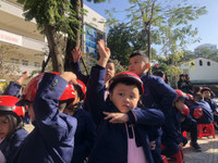 23 trường tiểu học Hà Nội giao lưu về kỹ năng tham gia giao thông an toàn