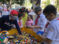 23 trường tiểu học Hà Nội giao lưu về kỹ năng tham gia giao thông an toàn