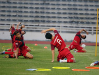 [ẢNH] Công Phượng buồn thiu tập cùng ĐT Việt Nam trên đất Thái Lan