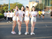 [ẢNH] Dàn Hoa hậu và người đẹp gây sốt ở giải Việt dã toàn quốc 2019