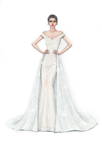 Ngắm chiếc váy sẽ được Tiểu Vy mặc trong đêm chung kết 