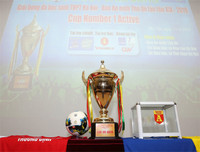 [ẢNH] Toàn cảnh lễ bốc thăm chia bảng giải bóng đá học sinh THPT Hà Nội 2019