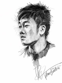 Chân dung thần tượng U23 Việt Nam qua những bức họa tuyệt đẹp