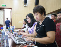 [ẢNH] Toàn cảnh lễ bốc thăm chia bảng giải bóng đá học sinh THPT Hà Nội 2019